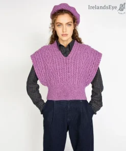 Diamond Vest Lilac