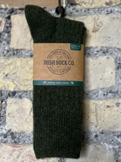 Mens Merino Wool Socks Green