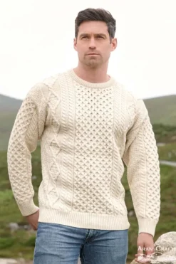 Super Soft Crew Neck Sweater - Natural