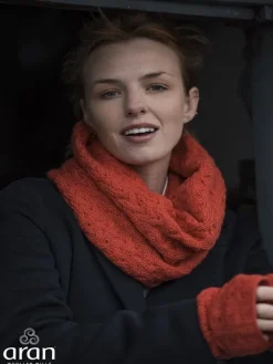 Super Soft Irish Snood Orange