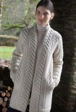 Supersoft Edge to Edge Coat Natural