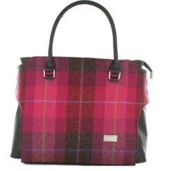 The Emily Irish Tweed Bag Pink 223
