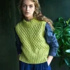 Trellis Crop Vest Apple Green