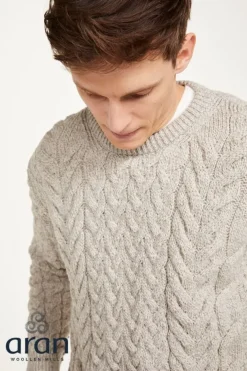 Unisex Super Soft Merino Wool Sweater Oatmeal