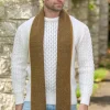 Wool and Cashmere Herringbone Scarf - 2444
